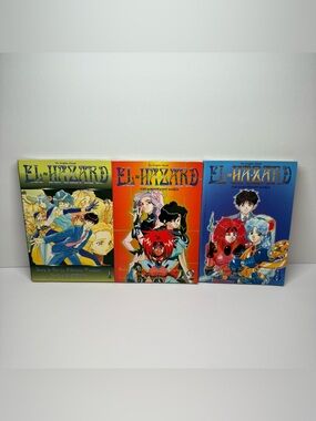 El Hazard The Magnificent World Vol. 1, 2, and 3 English By Viz Graphic Novels